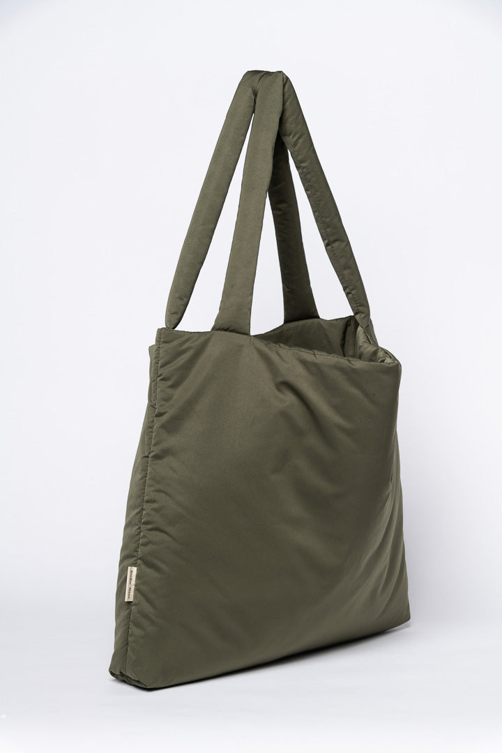 Puffy Mom Bag | Groene