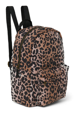 Soft Cotton Sac à dos Midi | Hazel Leopard