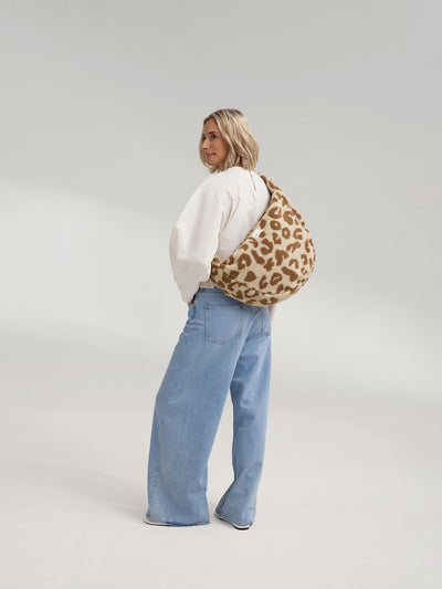 Teddy Cross Body Bag | Leopard