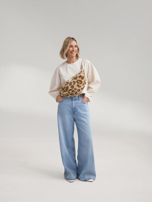 Teddy Adult Fanny Pack | Leopard