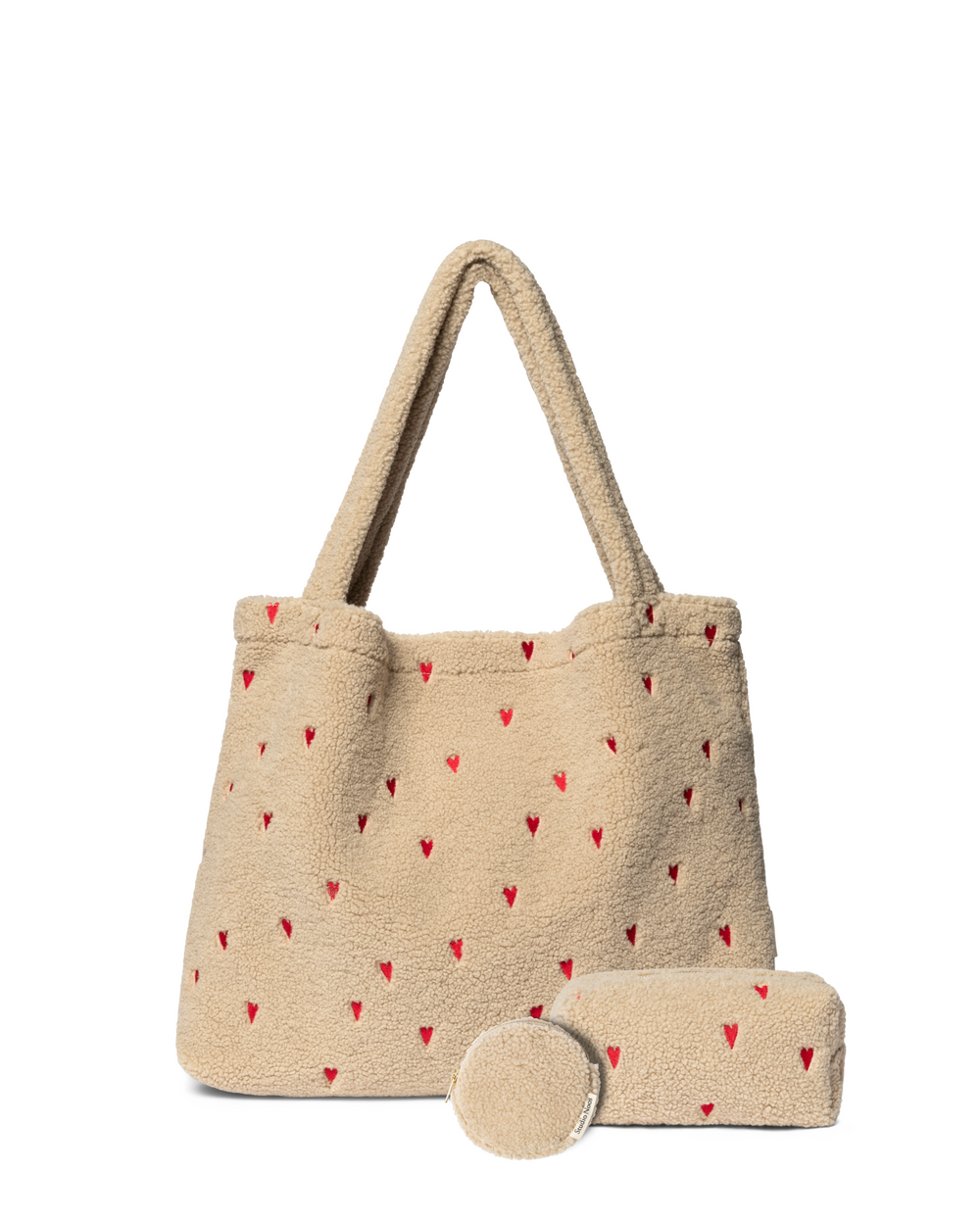 Classic Teddy Gift Set | Ecru Hearts