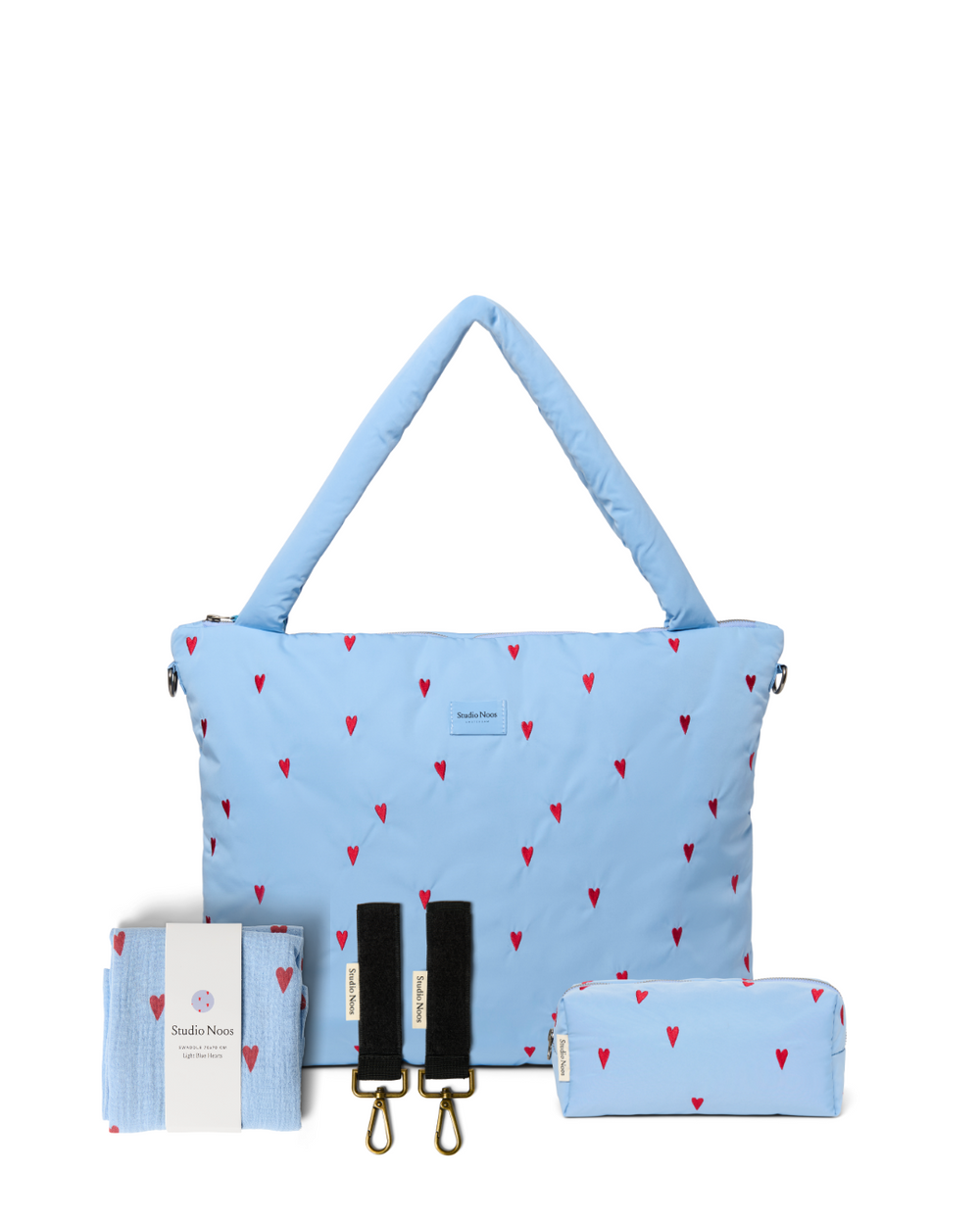 New Parents Gift Set | Lichtblauwe Hearts