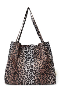 Hazel Leopard Einkaufstasche
