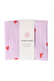 Paarse Hydrofiele Doek Met Hartjes - Medium