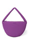 Textured Puffy Cross Body Bag | Purple