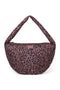 Puffy Cross Body Bag | Red Leopard