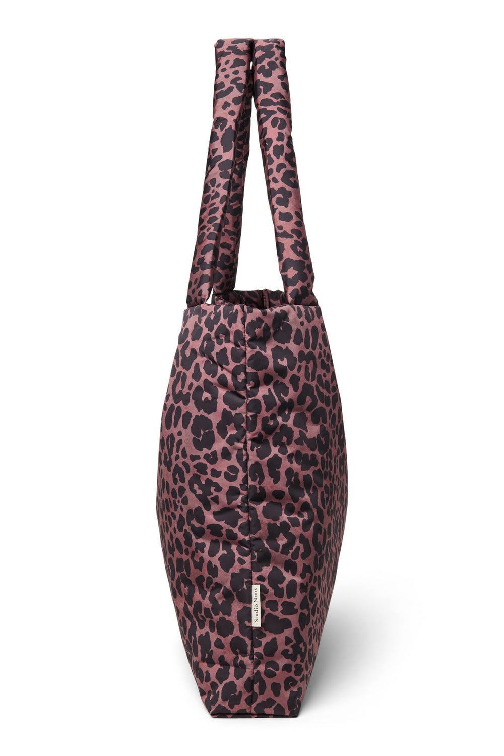 Puffy Mom Bag | Red Leopard