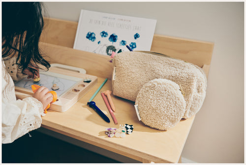 Teddy Portemonnee | Ecru