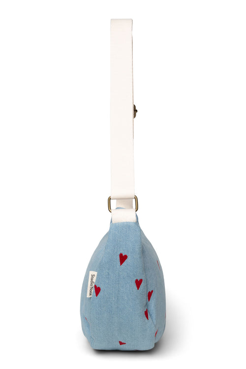 Denim Adult Sac Banane | Bleu Hearts