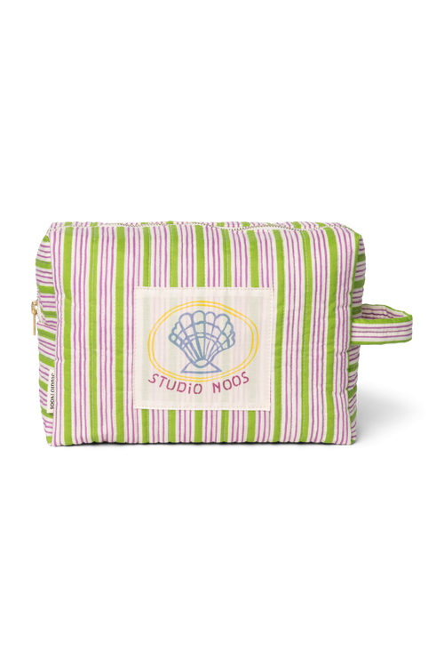 Cotton Toiletry Bag | Green