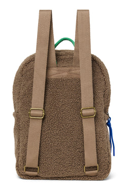 Teddy Sac à dos Midi | Brun/Bordeaux