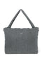 Denim Diaper Bag | Grey