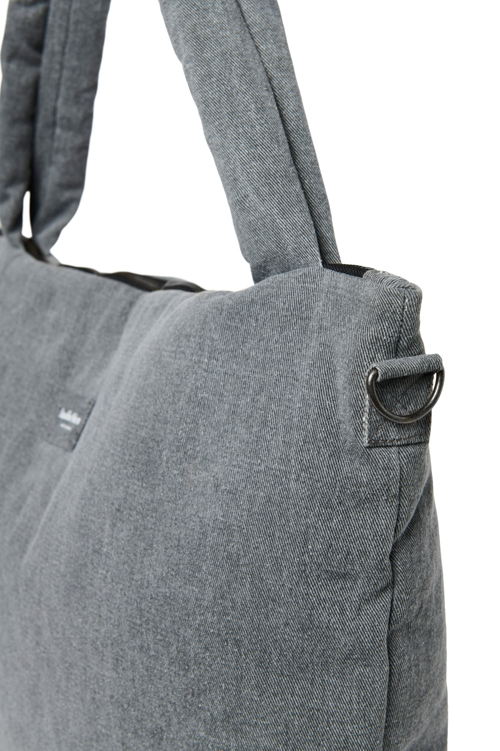 Denim Diaper Bag | Grey