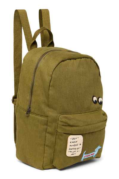 Cotton Midi Sac à dos | Vert
