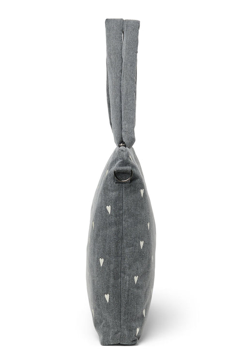 Denim Sac à langer | Gris Hearts