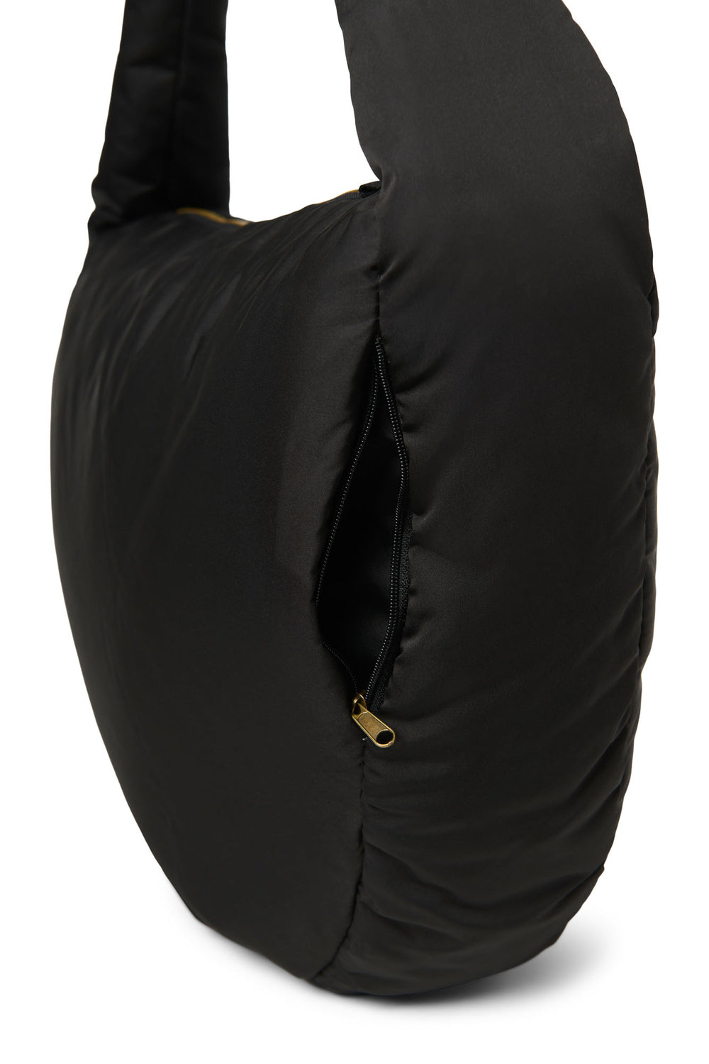 Puffy Cross Body Bag | Black