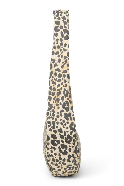 Soft Cotton Mini Cross Body Bag | Leopard