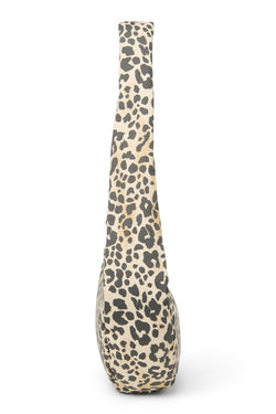Mini sac à bandoulière en coton doux – Léopard