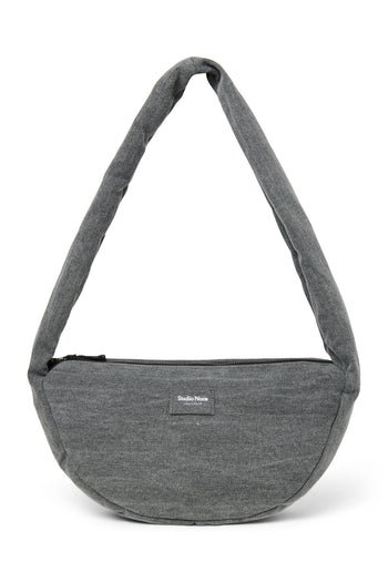 Denim Mini Cross Body Bag | Grey
