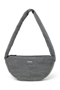 Grey Denim Mini Cross Body Bag