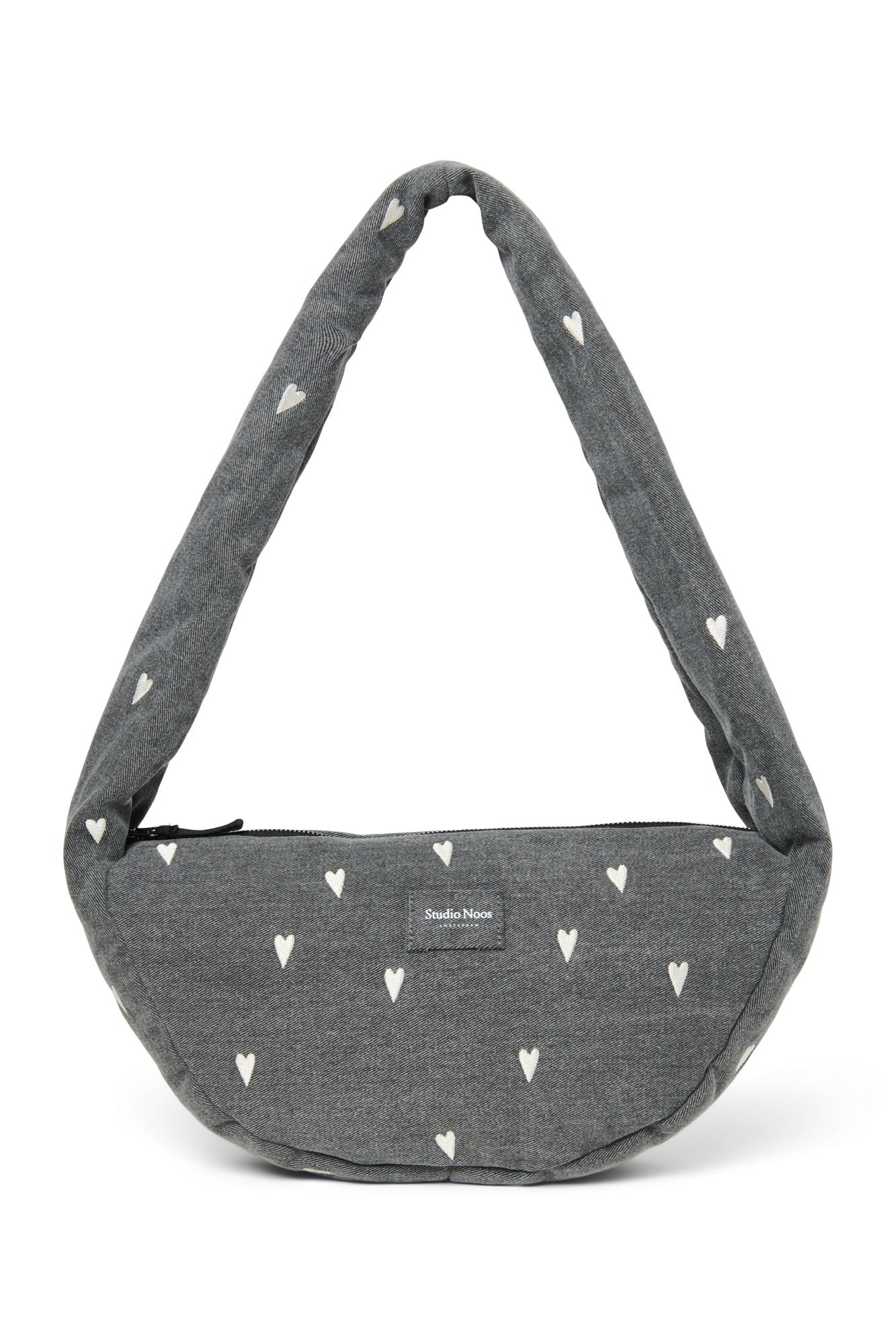 Mini sac à bandoulière en denim – Grey Hearts