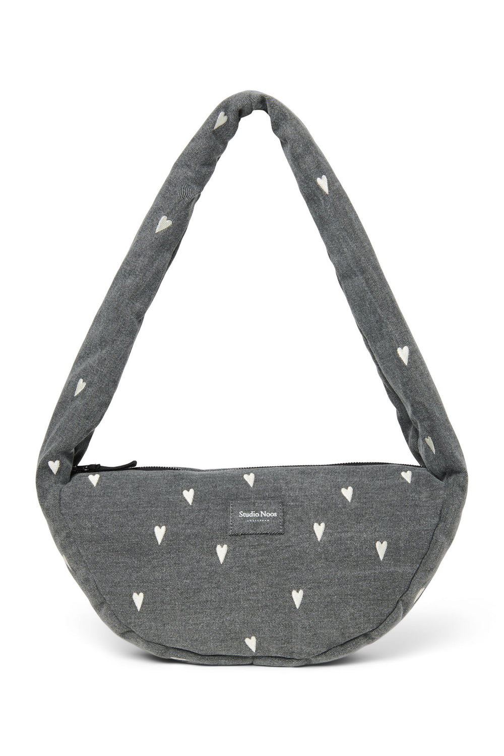 Mini sac à bandoulière en denim – Grey Hearts