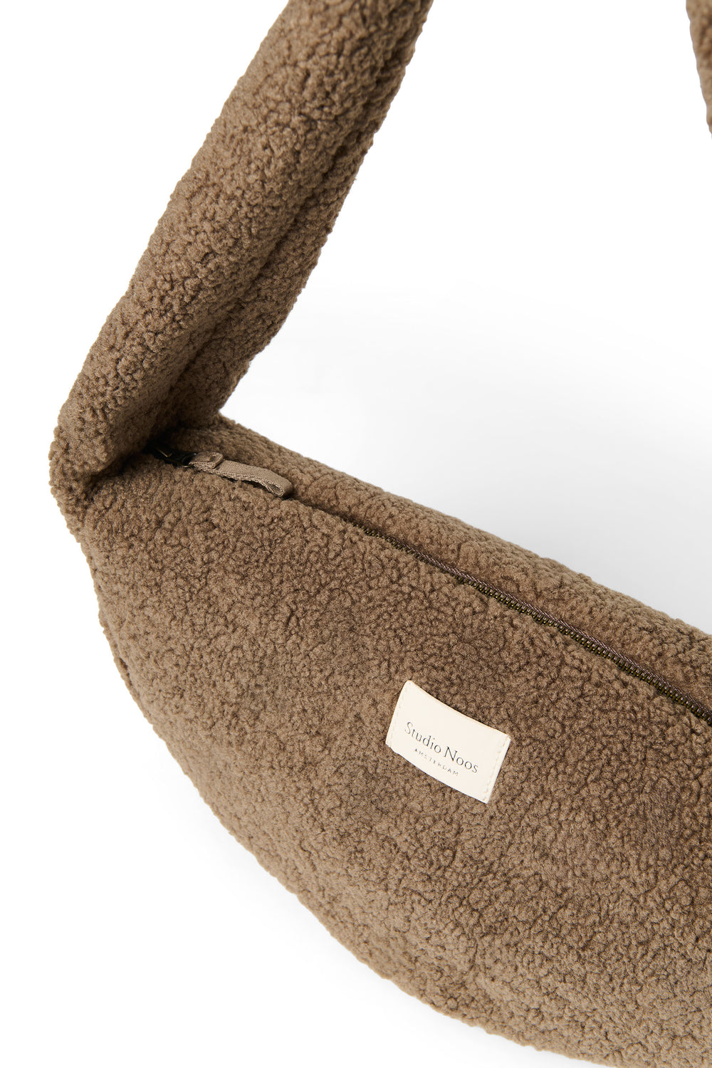 Teddy Mini Cross Body Bag | Brown