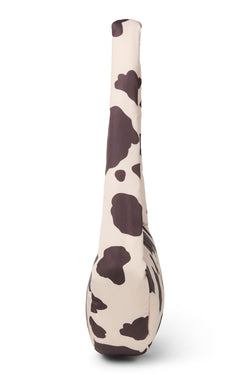Mini sac bandoulière matelassé Holy Cow – Marron clair