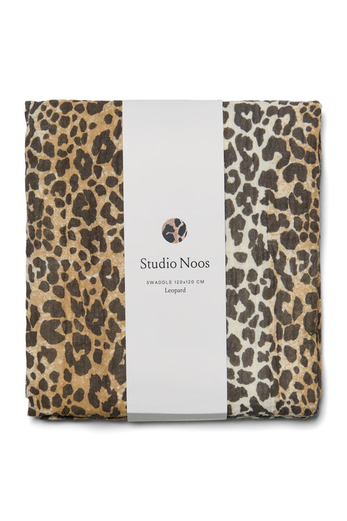 Swaddle Print Large | Leopard
