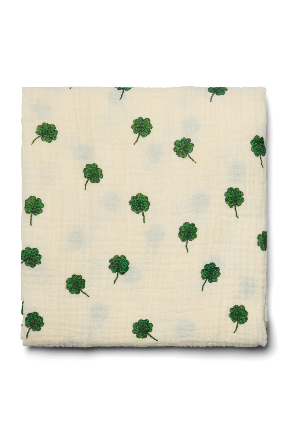 Swaddle Print Large | White Clover