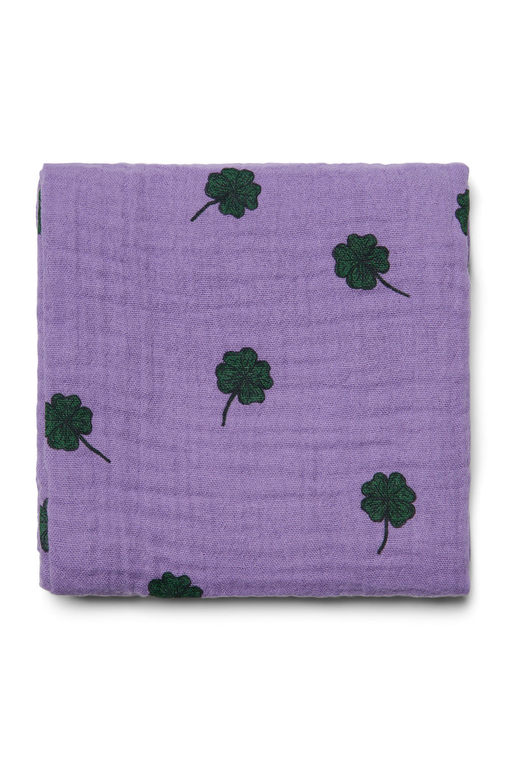 Swaddle Print Medium | Purple Clover