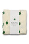 Swaddle Print Medium | White Clover