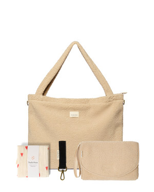 Parent On The Go Gift Set | Ecru Teddy