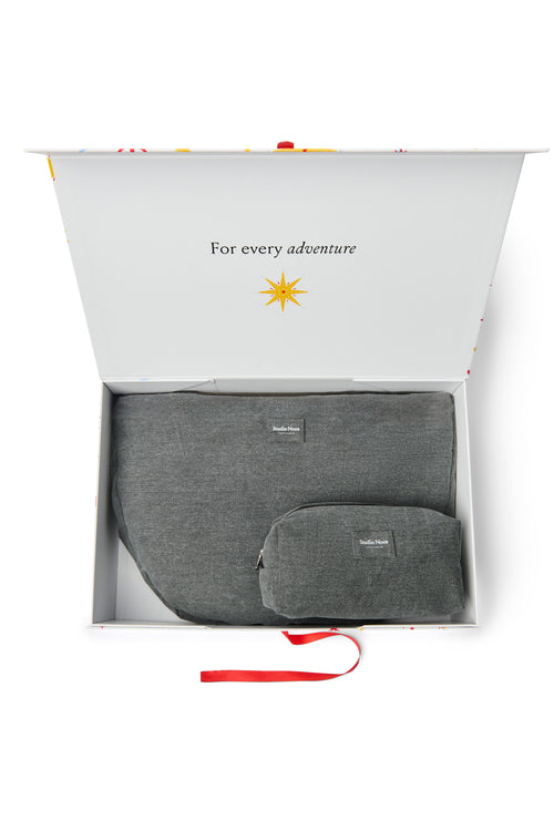 Essentials Denim Gift Set | Grey