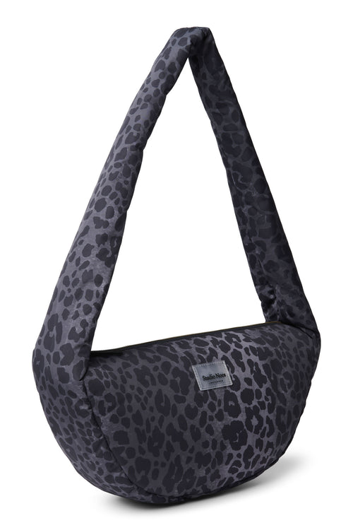 Puffy Mini Cross Body Bag | Leopard