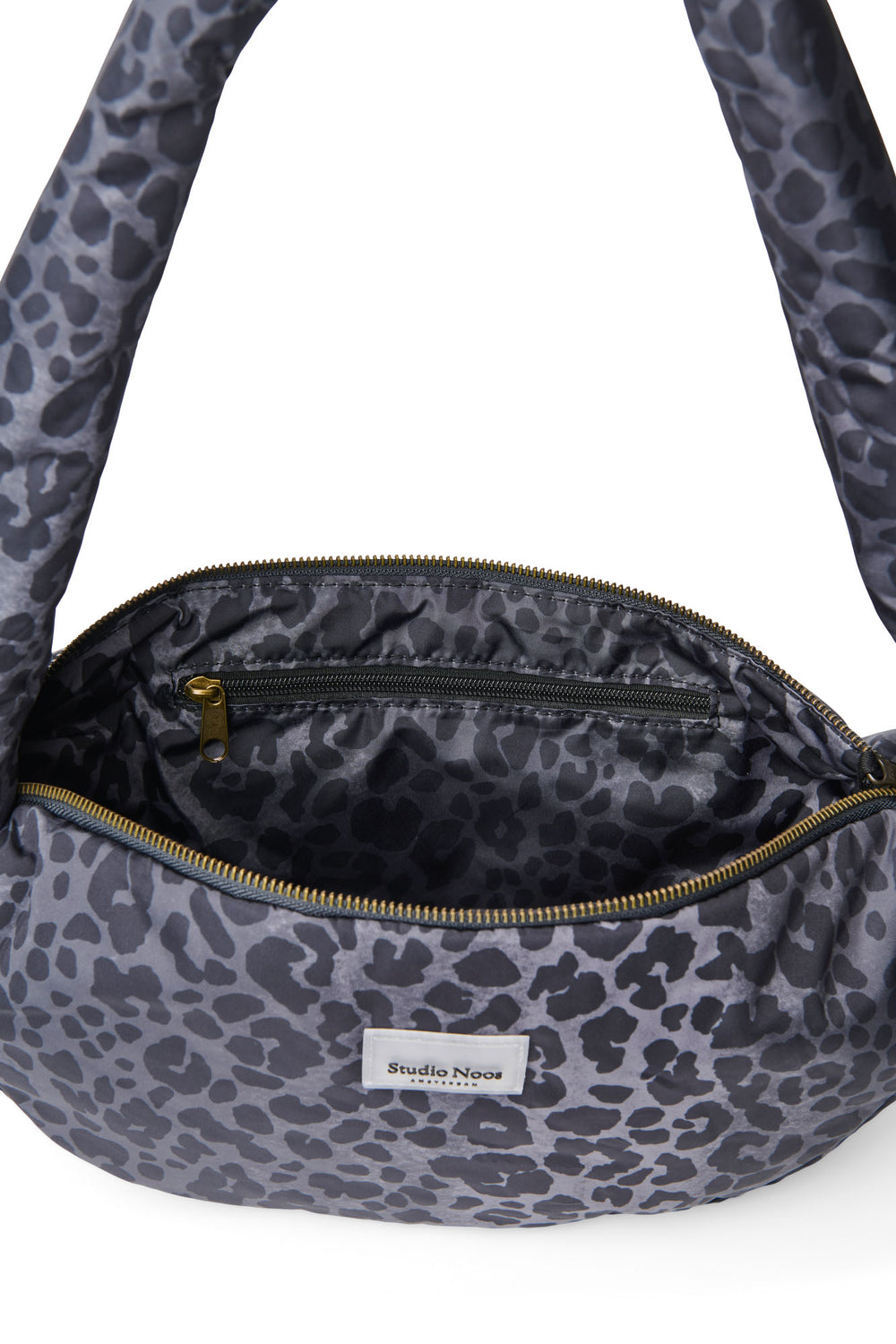 Puffy Mini-Umhängetasche | Leopard