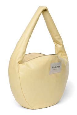 Vegan Leather Cross Body Bag | Butter Yellow