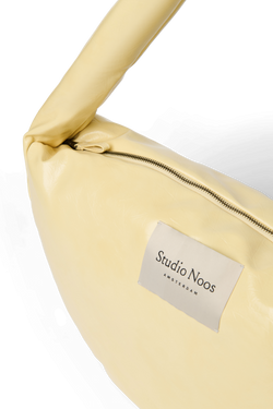 Vegan Leather Cross Body Bag | Butter Yellow