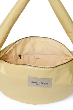 Vegan Leather Cross Body Bag | Butter Yellow