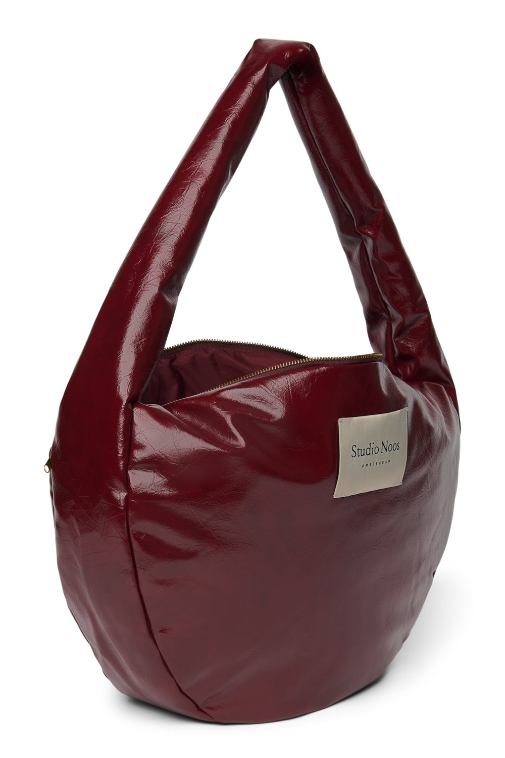 Vegan Leather Umhängetasche | Bordeauxrot