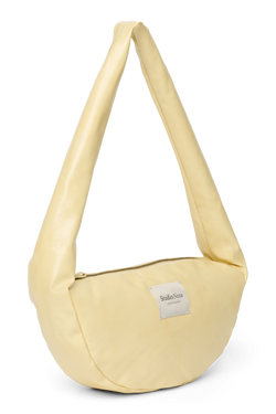 Vegan Leather Mini Cross Body Bag | Butter Yellow