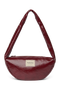 Vegan Leather Mini-Umhängetasche | Bordeauxrot