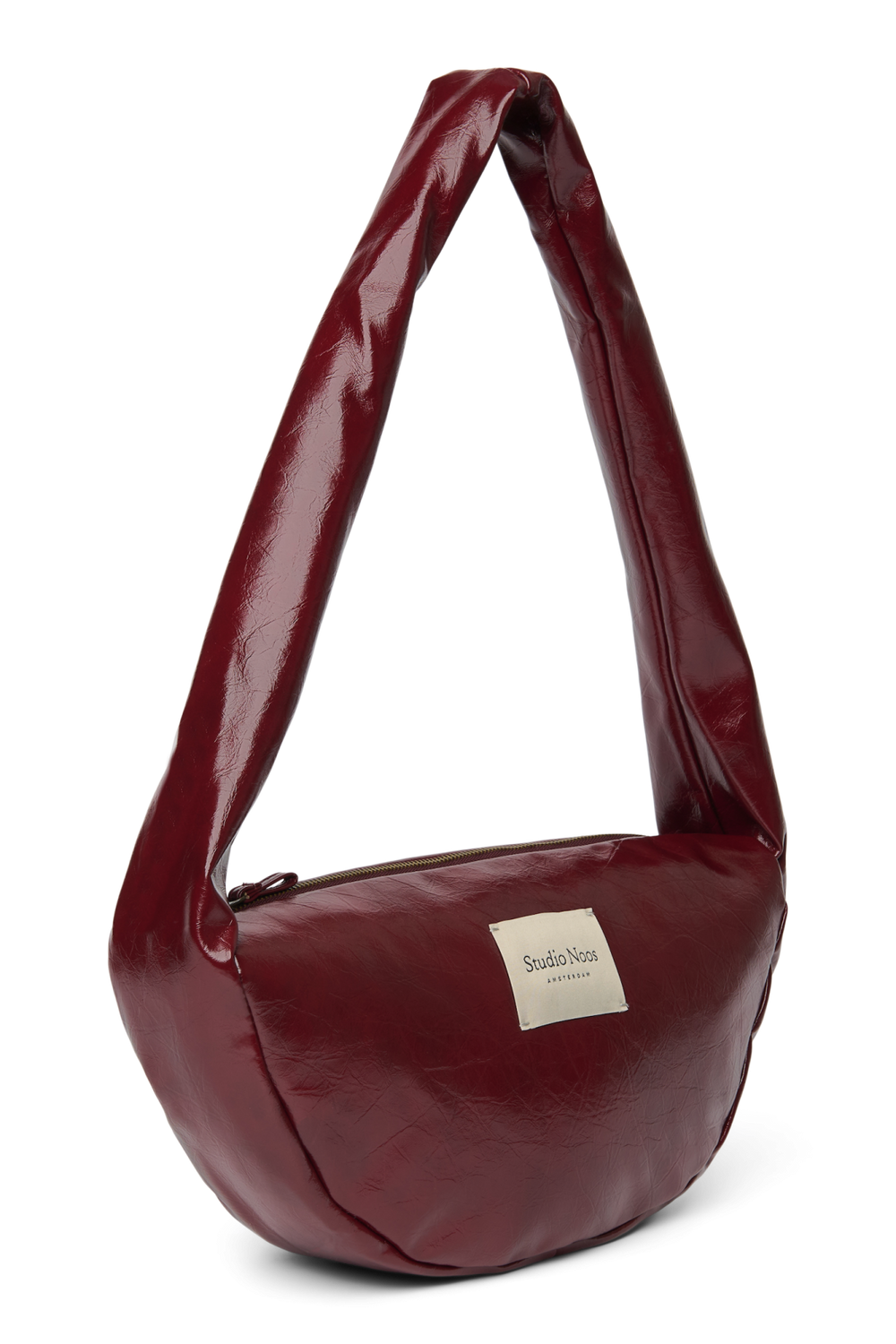 Vegan Leather Mini-Umhängetasche | Bordeauxrot