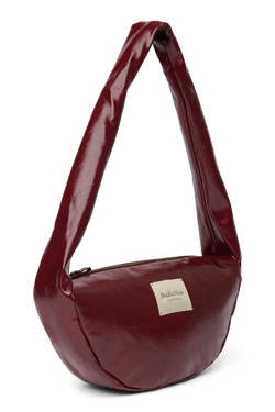 Vegan Leather Mini Cross Body Bag | Burgundy