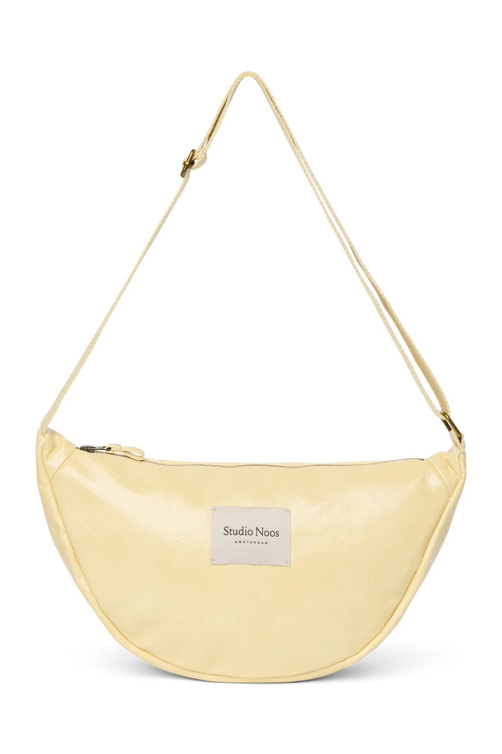 Vegan Leather Gürteltasche | Buttergelb