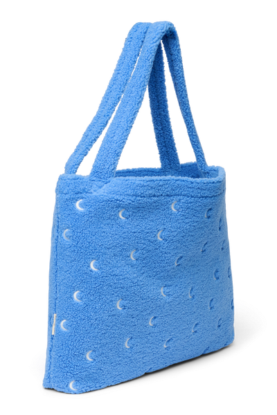 Teddy Mom Bag | Light Blue Moon
