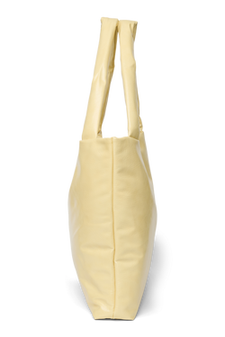Vegan Leather Mom Bag | Butter Yellow
