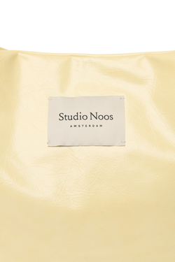 Vegan Leather Mom Bag | Butter Yellow