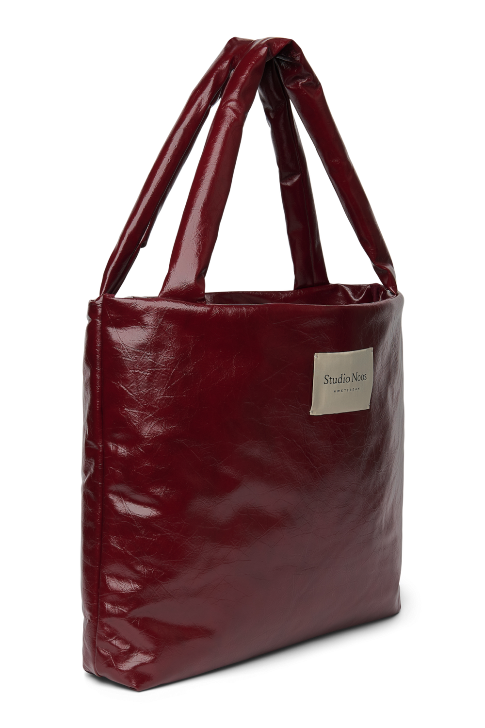Mom Bag Vegan Leather | Bordeaux
