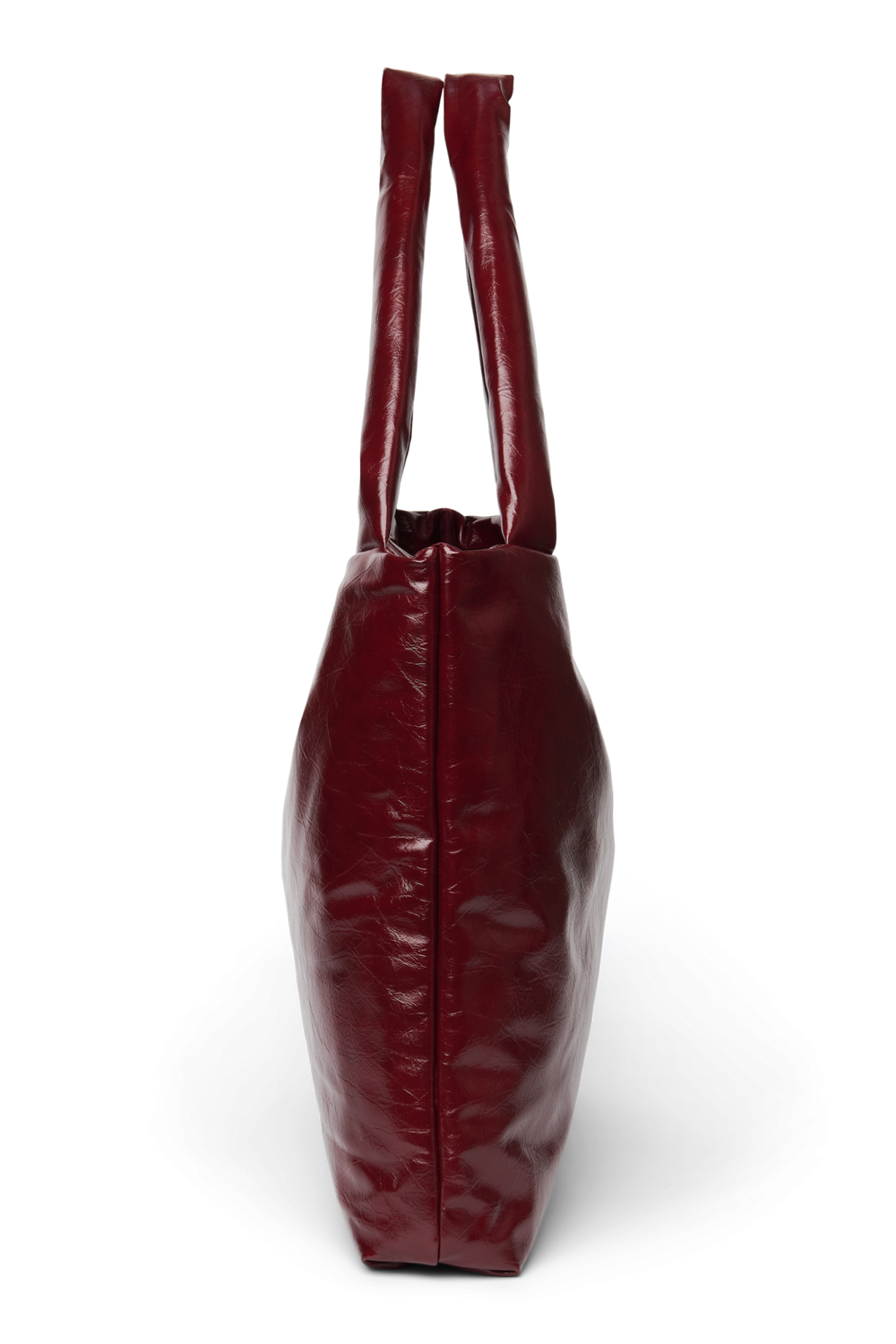Mom Bag Vegan Leather | Bordeaux